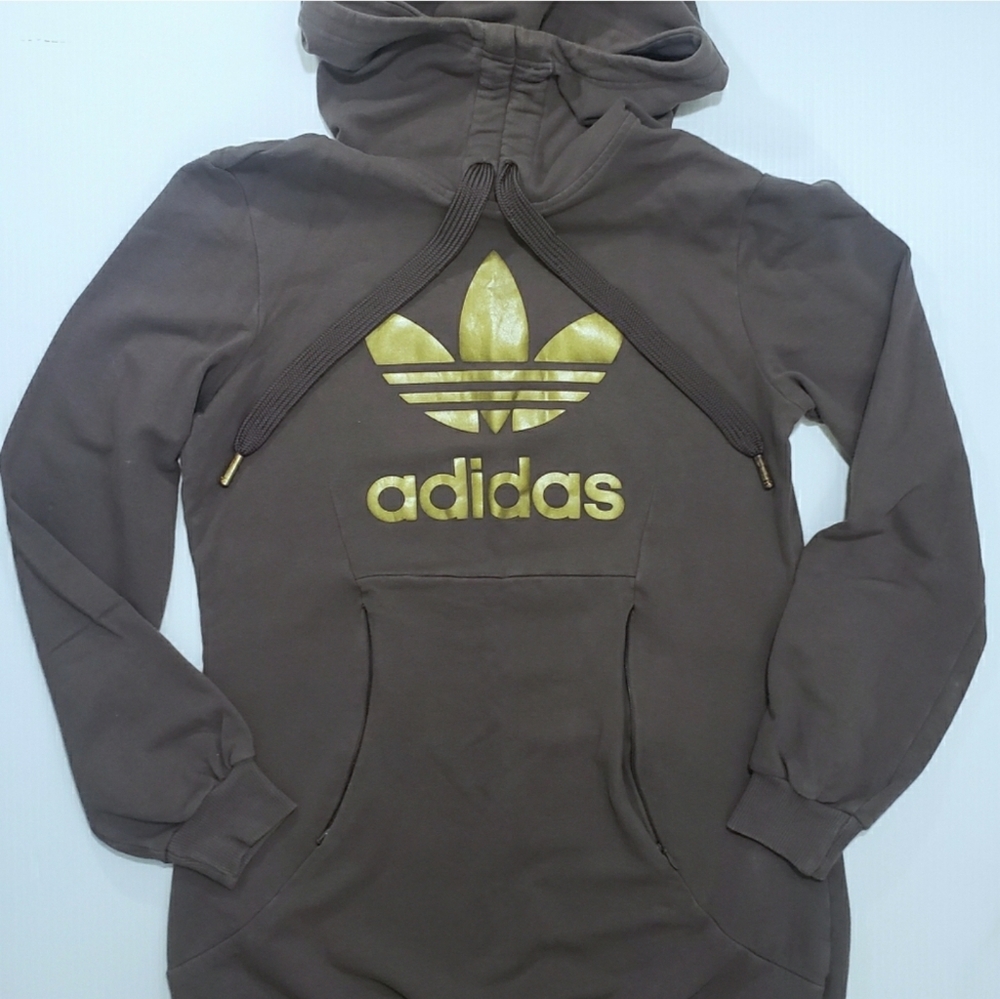 Adidas Trefoil Funnelneck Hoodie Sweatshirt